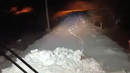 Karla mücadelede Elazığ İl Özel İdaresi'nden tam kadro saha!