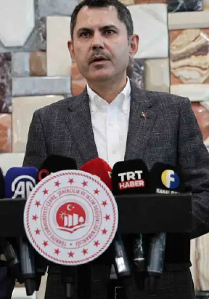 Bakan Murat Kurum: '2025 yılına geldiğimizde deprem bölgesi 11 ilde evine girmeyen afetzede vatandaş kalmayacak'
