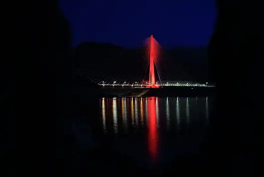 Kömürhan Köprüsü görsel şölen sunuyor