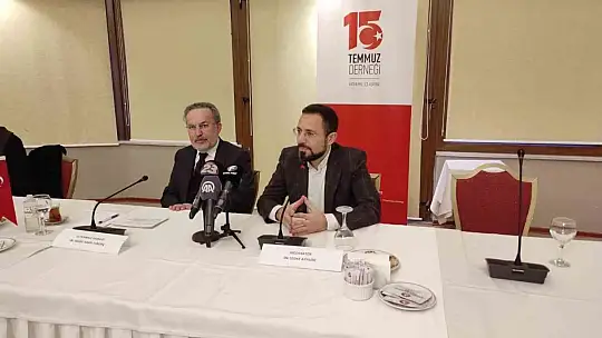 15 Temmuz Derneği yönetimi basın mensupları ile bir araya geldi