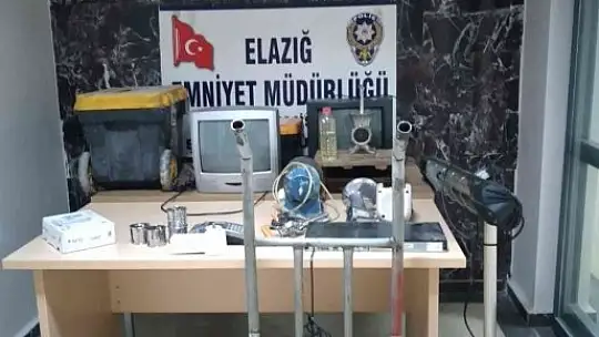 Suç makinaları polis ekipleri tarafından yakalandı