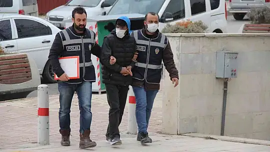 60 bin liralık inşaat malzemesi çalan şüpheli önce kameralara ardından polise yakalandı