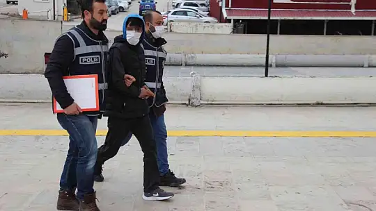 60 bin liralık inşaat malzemesi çalan şüpheli önce kameralara ardından polise yakalandı