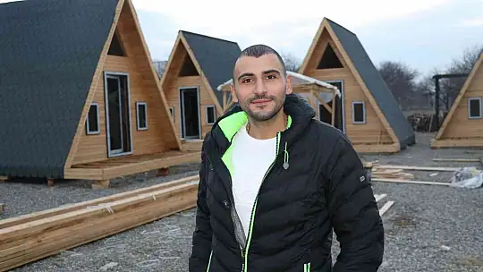 İş adamı Koyuncu'dan memleketi Elazığ'a Bungalov ev yatırımı