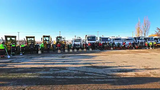 Elazığ Belediyesi kışa hazır