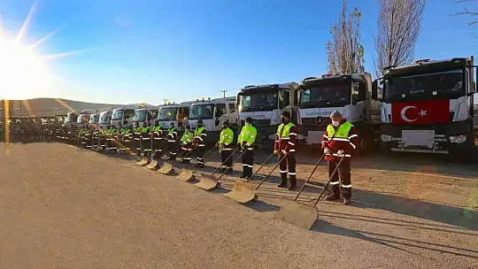 Elazığ Belediyesi kışa hazır