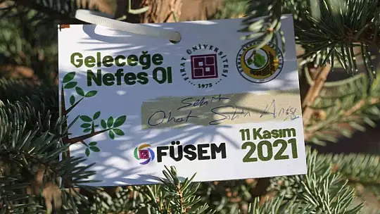 Elazığ'da 'Geleceğe Nefes Dünyaya Nefes' etkinliğinde 23 bin fidan toprakla buluştu