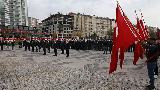 Elazığ'da 10 Kasım Atatürk'ü Anma Günü töreni
