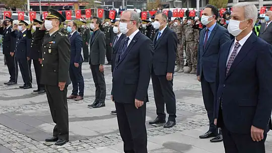 Elazığ'da 10 Kasım Atatürk'ü Anma Günü töreni