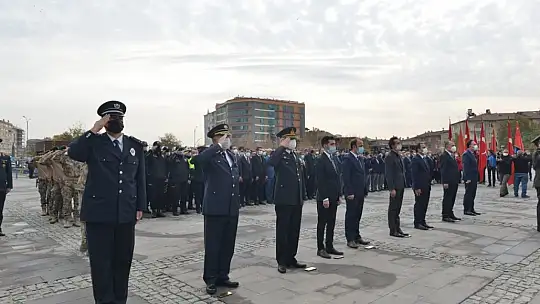 Elazığ'da 10 Kasım Atatürk'ü Anma Günü töreni
