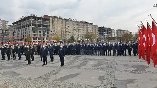 Elazığ'da 10 Kasım Atatürk'ü Anma Günü töreni
