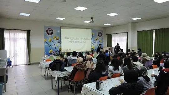 290 öğrenciye 'SİBERAY' farkındalık eğitimi