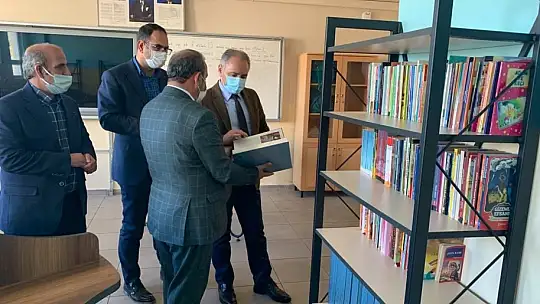 Elazığ'da 60 okula kütüphane kuruldu