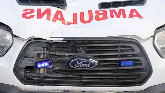 Elazığ'da ambulans yayaya çarptı: 2 yaralı