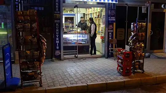 Elazığ'da büfeye silahlı saldırı: 1 yaralı