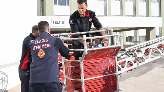 Elazığ'da deprem ve yangın tatbikatı