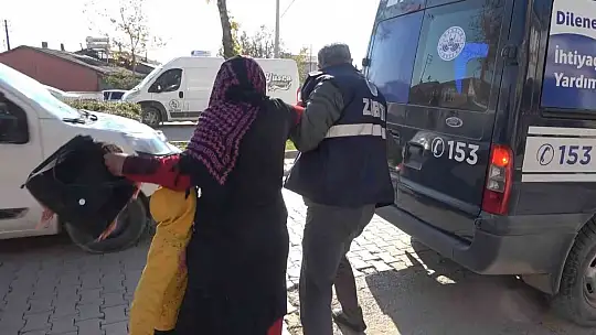 Elazığ'da dilenci operasyonları sürüyor