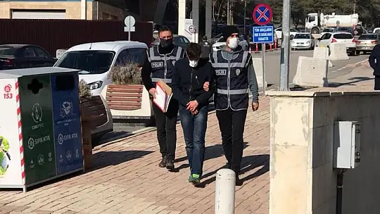 Elazığ'da hırsızlık şüphelisi yakalandı