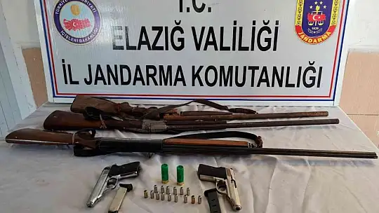 Elazığ'da jandarma ekipleri bir yılda 611 operasyon düzenledi: 670 şüpheli yakalandı