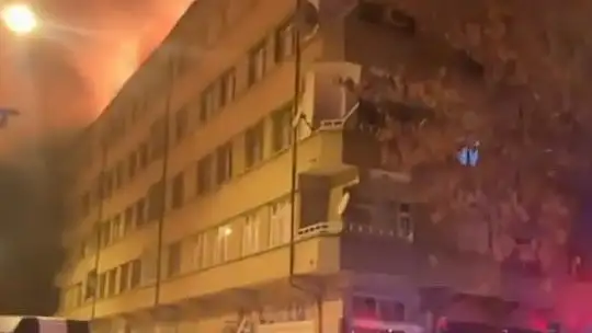 Elazığ Yeni Mahalle'de korkutan yangın