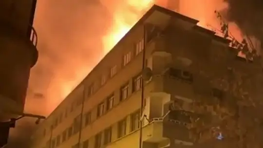 Elazığ Yeni Mahalle'de korkutan yangın
