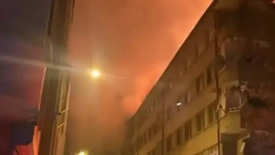 Elazığ Yeni Mahalle'de korkutan yangın