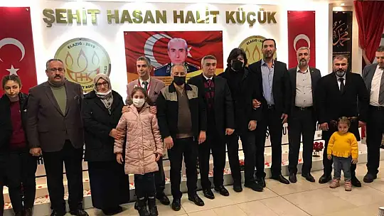 Elazığ'da şehidin adını taşıyan okulda, şehit için köşe yapıldı