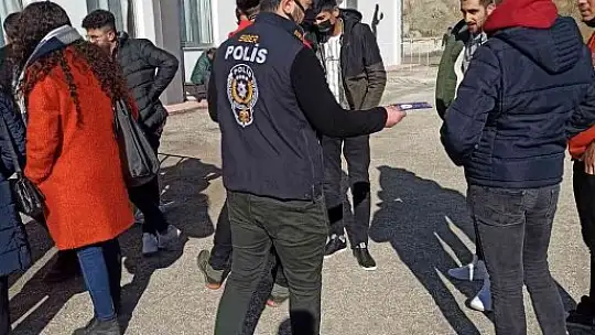 Elazığ'da SİBERAY farkındalık çalışmaları sürüyor