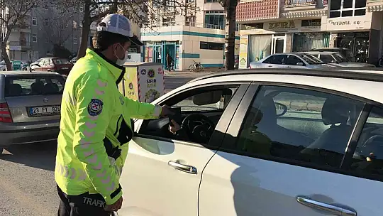 Elazığ'da trafik denetimi