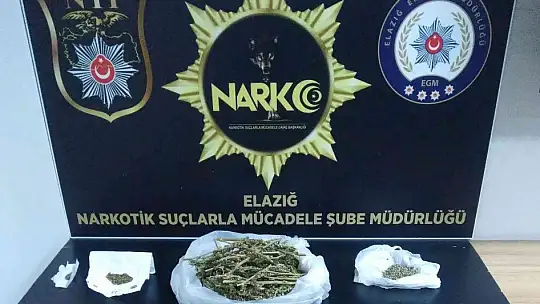 Elazığ polisinden zehir tacirlerine operasyon!