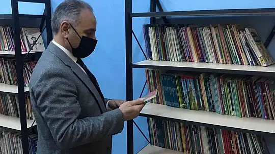 Elazığ'da yapımı tamamlanan kütüphanenin açılışı yapıldı