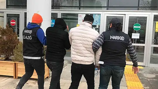 Elazığ'daki uyuşturucu operasyonunda 2 tutuklama