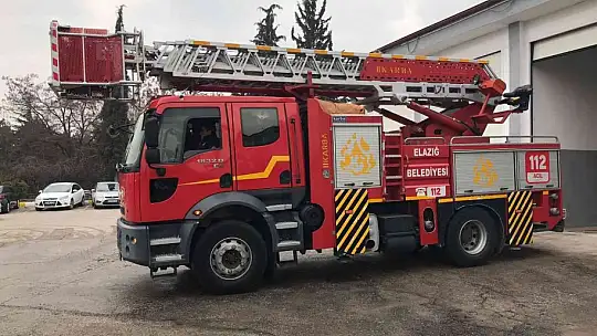 Elazığ itfaiyesi bir yılda 2 bin 677 olaya müdahale etti