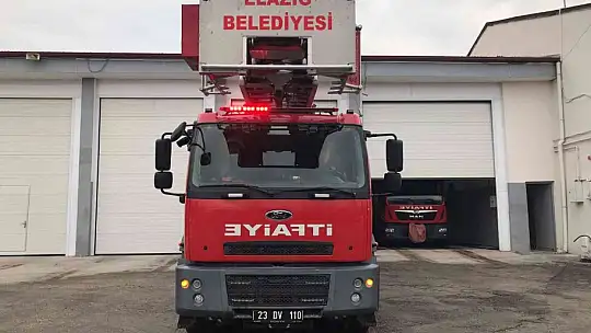 Elazığ itfaiyesi bir yılda 2 bin 677 olaya müdahale etti