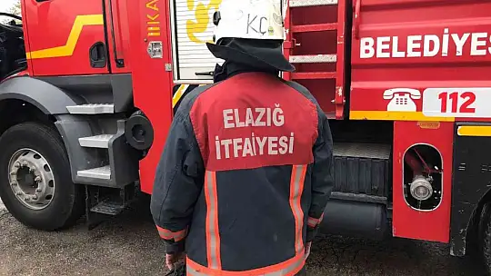 Elazığ itfaiyesi bir yılda 2 bin 677 olaya müdahale etti