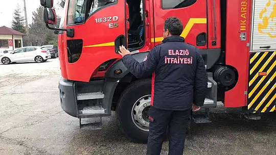 Elazığ itfaiyesi bir yılda 2 bin 677 olaya müdahale etti