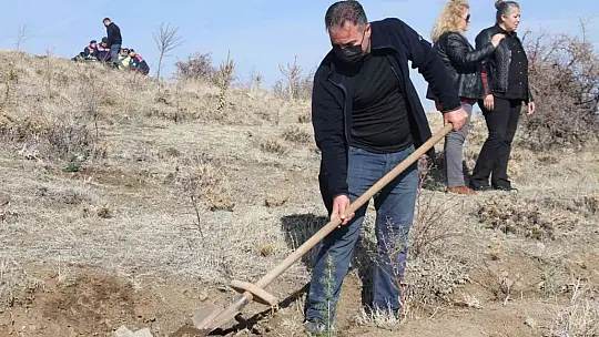 Elazığ Jandarma, Harput Mahallesine 2 bin fidan dikti