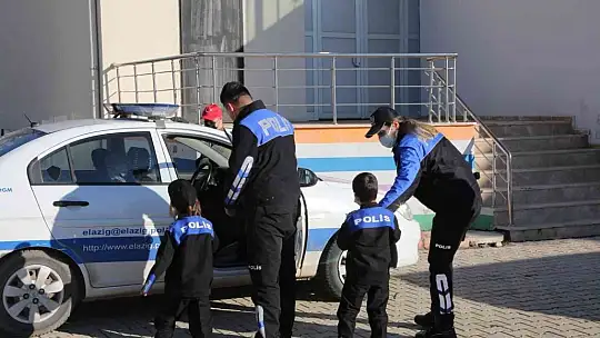 Elazığ polisi özel ve engelli çocuklarla bir araya geldi