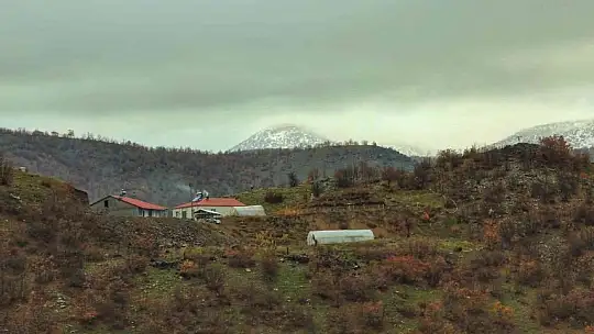 Elazığ-Tatvan arası tren yolculuğundan muhteşem kış manzaraları