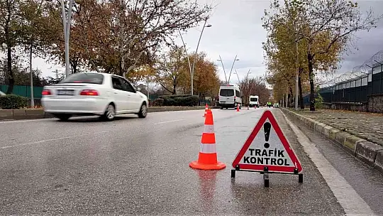 Elazığ trafiği 7gün 24 saat denetleniyor