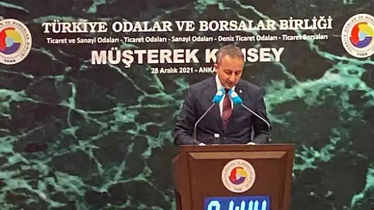 Elazığ TSO Başkanı Arslan'dan Kur Korumalı TL Mevduat Hesabı açıklaması