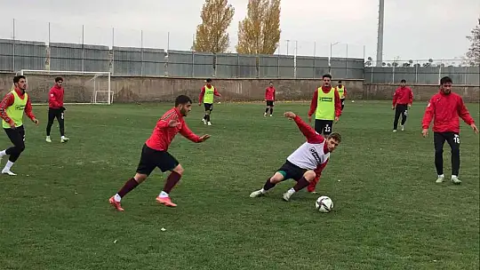Elazığspor, Belediye Kütahyaspor maçı hazırlıklarına devam etti