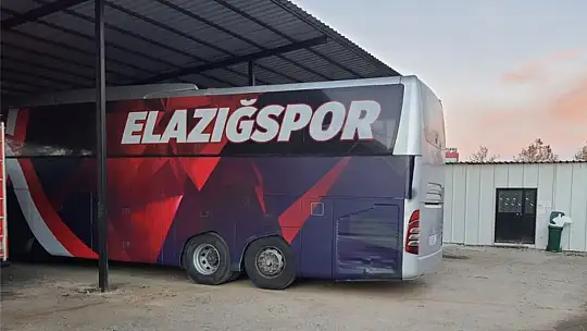 Elazığspor'da takım otobüsü yeniden tasarlanıyor