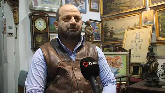 Emekli askerin hayran bırakan antika koleksiyonu