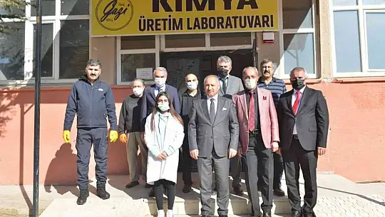 Fabrika gibi çalışan okul 1,5 yılda 2 milyon 987 bin liralık ciroya ulaştı
