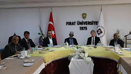 Fırat Üniversitesi Nijerya heyeti ile bir araya geldi