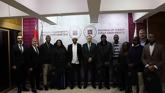 Fırat Üniversitesi Nijerya heyeti ile bir araya geldi
