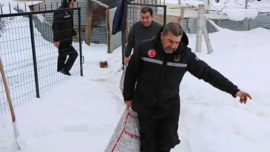 İl Özel İdaresi ekipleri, yaşlı kadının yardım çağrısına kayıtsız kalmadı