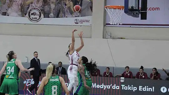 Kadınlar Basketbol Süper Ligi: Elazığ İl Özel İdare: 83 - UY İzmit Belediyespor: 90