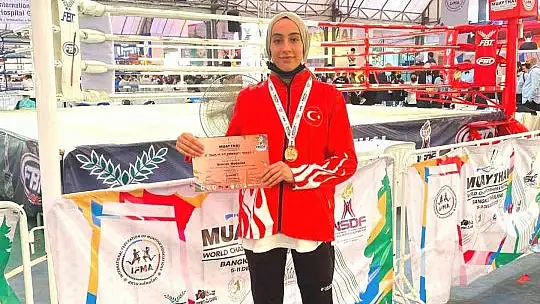 Kovancılar Hazar Spor Kulübü sporcusu dünya 3'üncüsü oldu